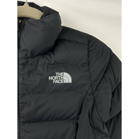 THE NORTH FACE Women's XS  700 Black Puffer Jacket Coat Goose Down - Picture 12 of 16